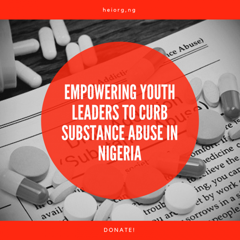 Empowering Youth Leaders to Curb Substance Abuse in Nigeria