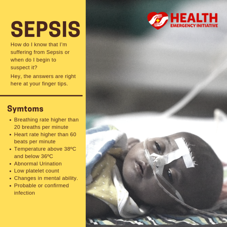 How do i know that i’m suffering from Sepsis