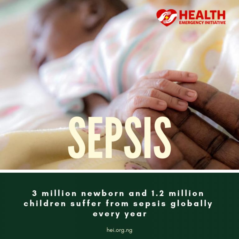Sepsis-About 3 million children suffer from its death…