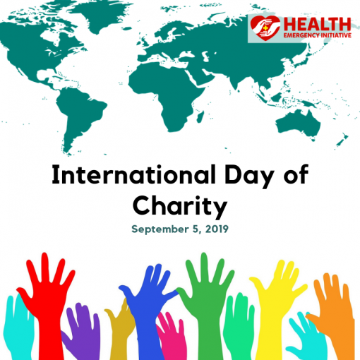 WORLD CHARITY DAY Health Emergency Initiative