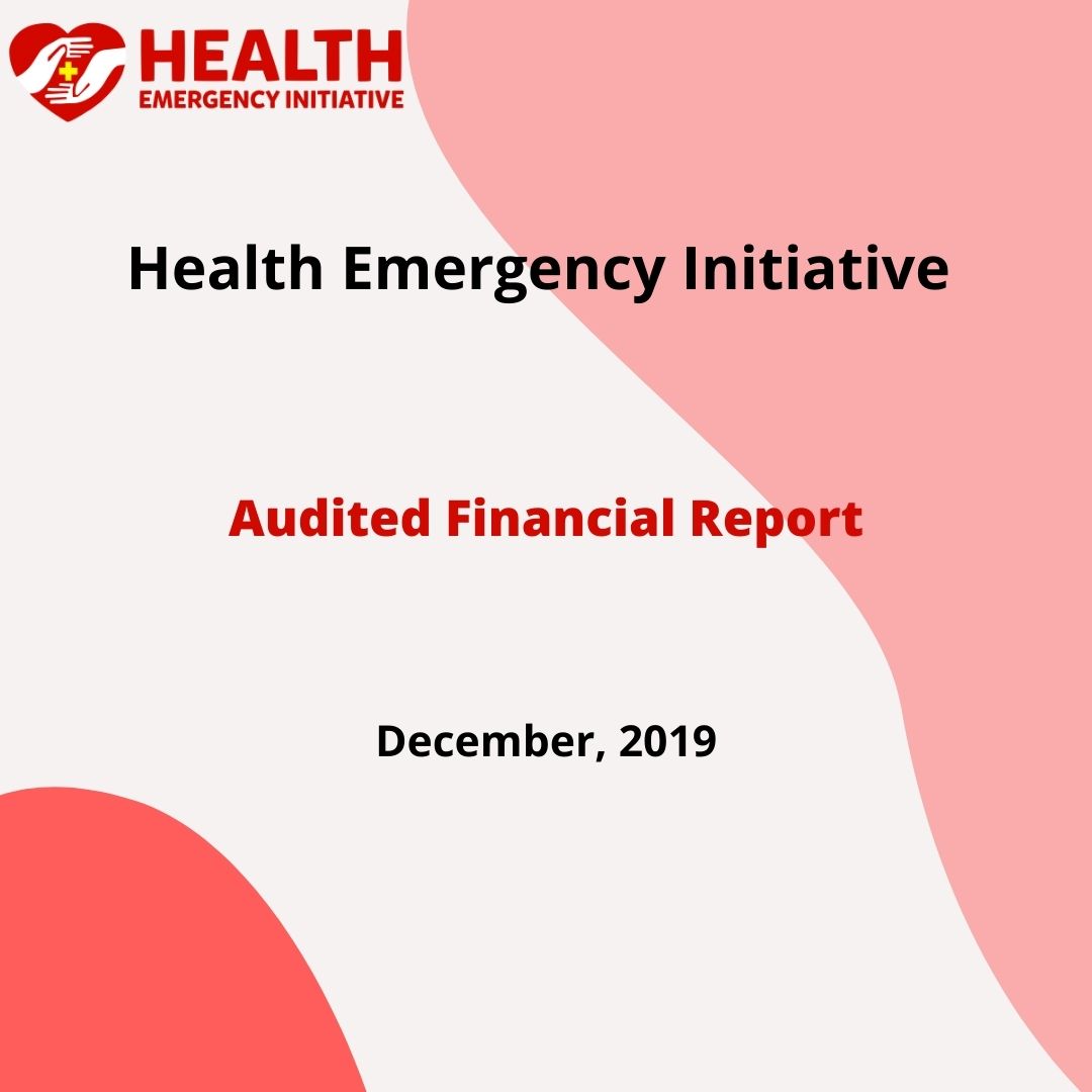 2019 Audited Financial Report Cover